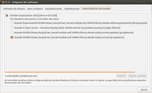 origen_software origen software Ubuntu 12.10: ¿Controladores adicionales? ¿Donde estaís?