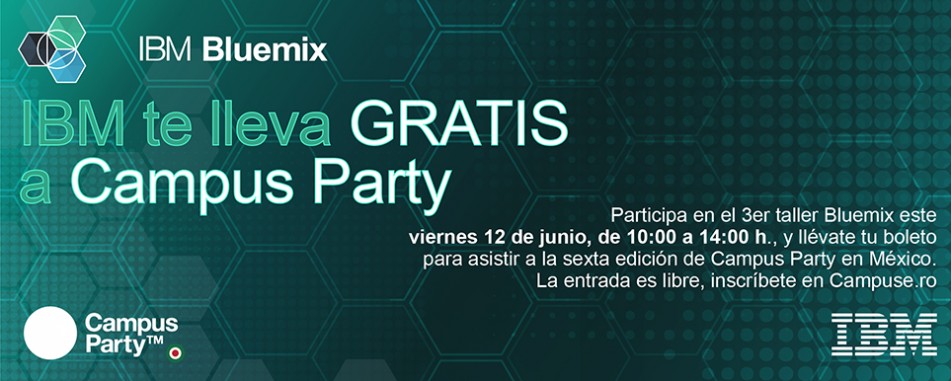 IBM te invita a Campus Party México 2015