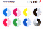 Esta es la nueva hoja de prueba de impresión de Ubuntu 12.04