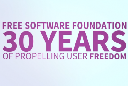 La Free Software Foundation necesita tu ayuda. (Vídeo promocional de los 30 años de la FSF)