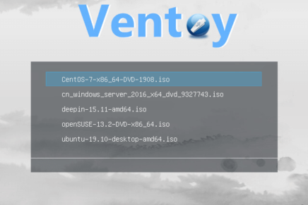 Ventoy, crear un live USB para ejecutar imágenes ISO